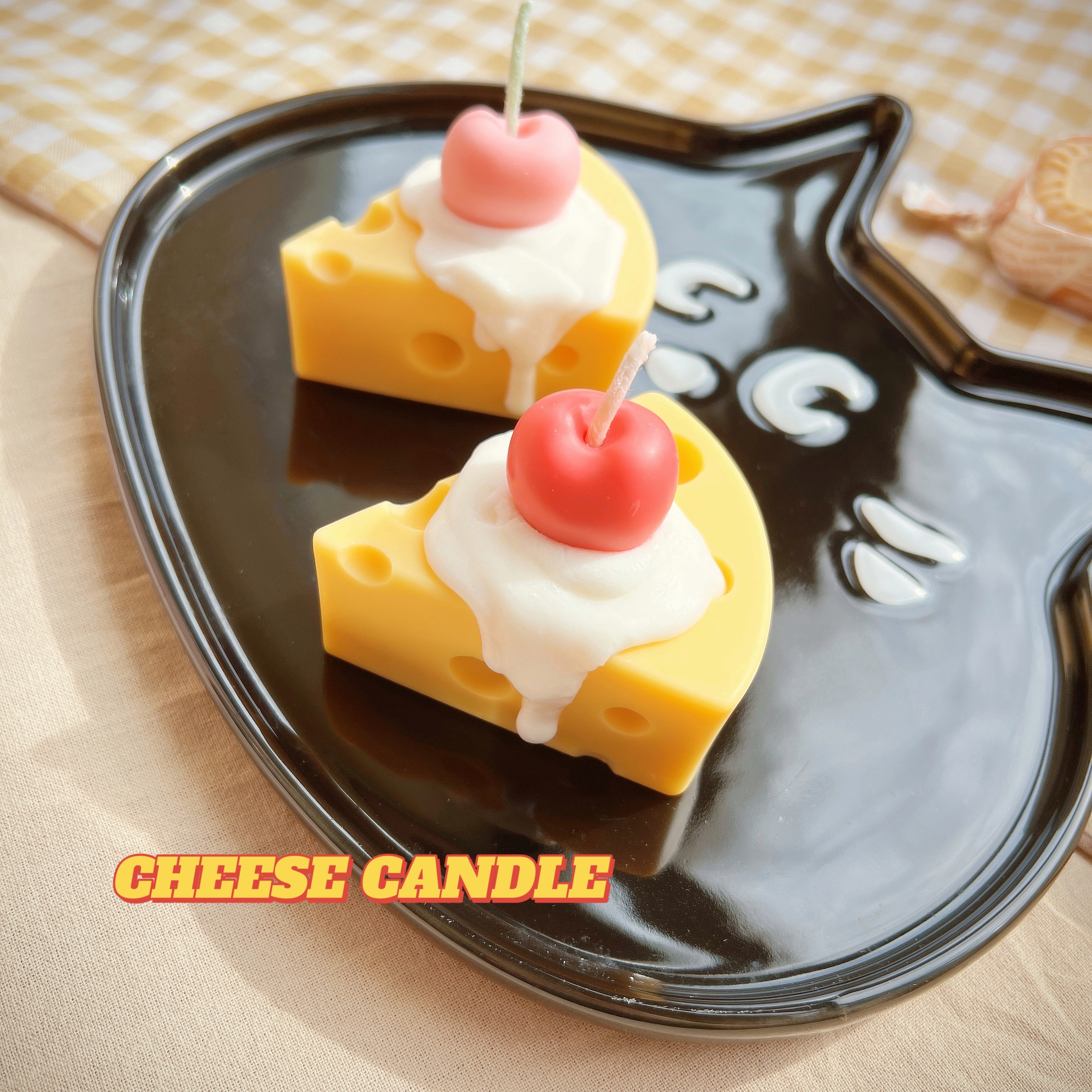 奶油起司造型蠟燭