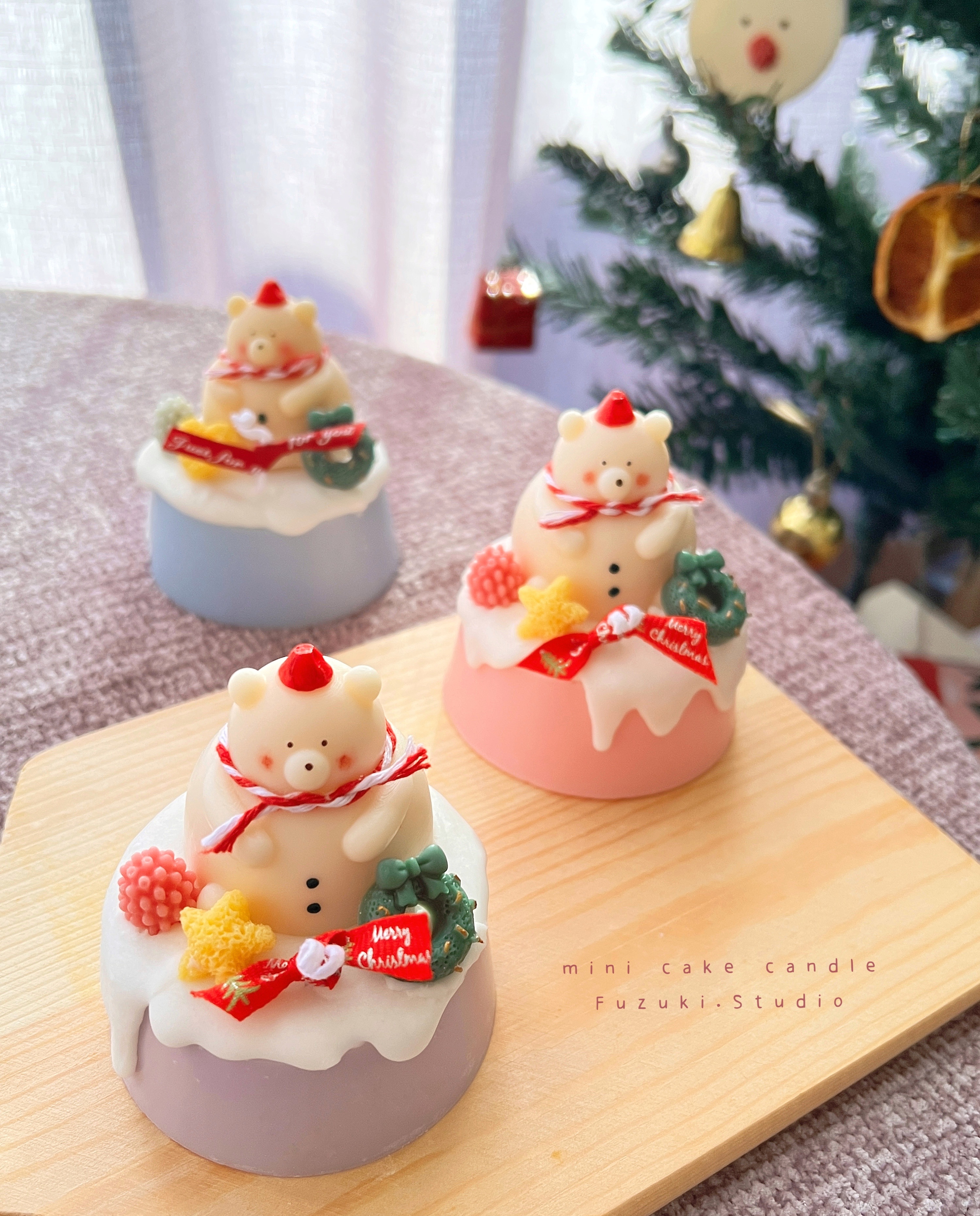 小熊造型蛋糕蠟燭