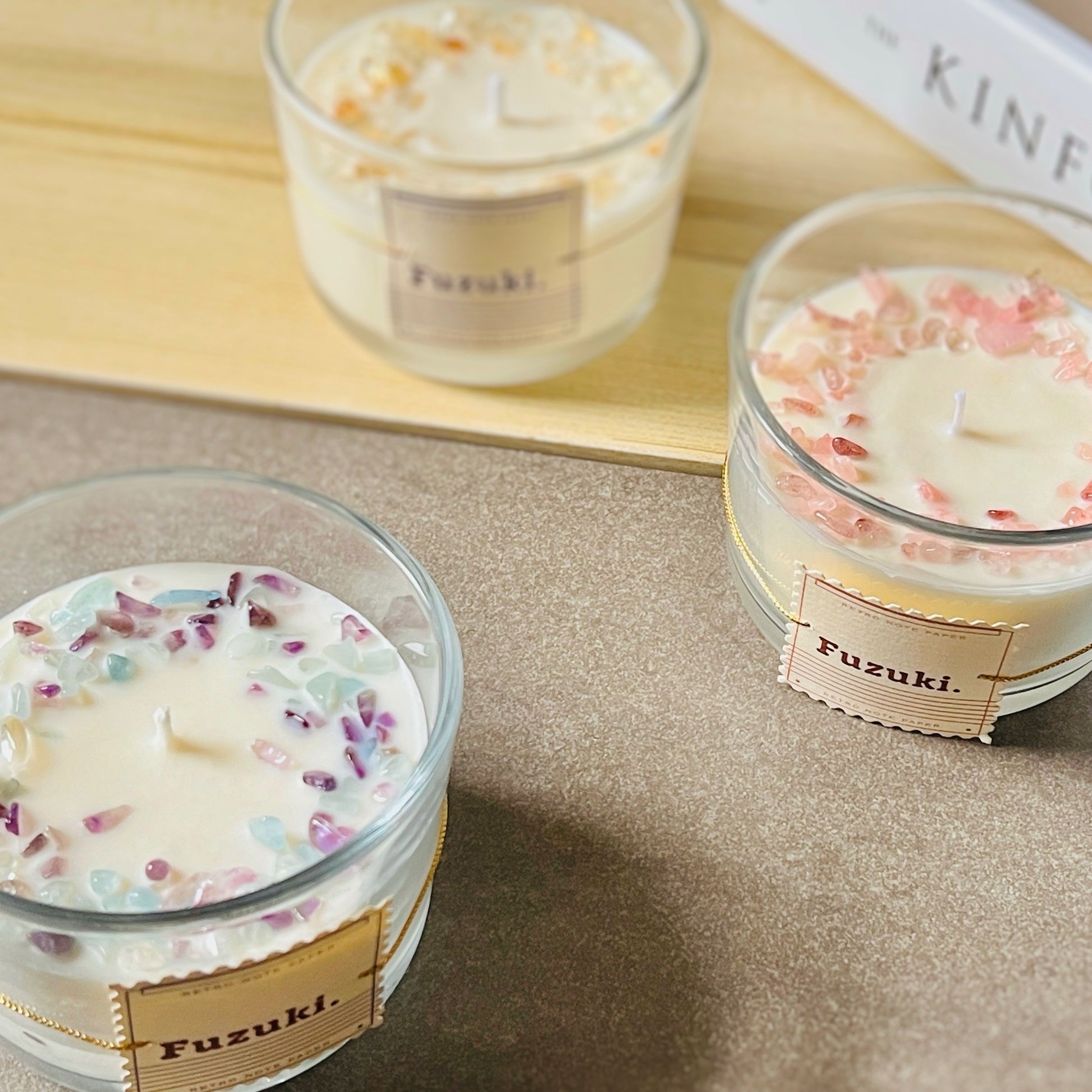 祈願水晶香氛蠟燭 150g