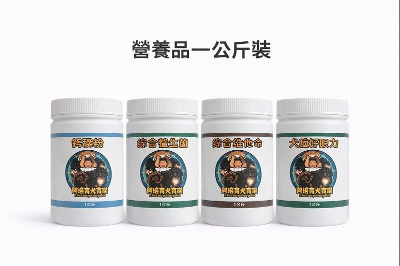 【阿培育犬育喵】寵物營養品一公斤  大罐裝