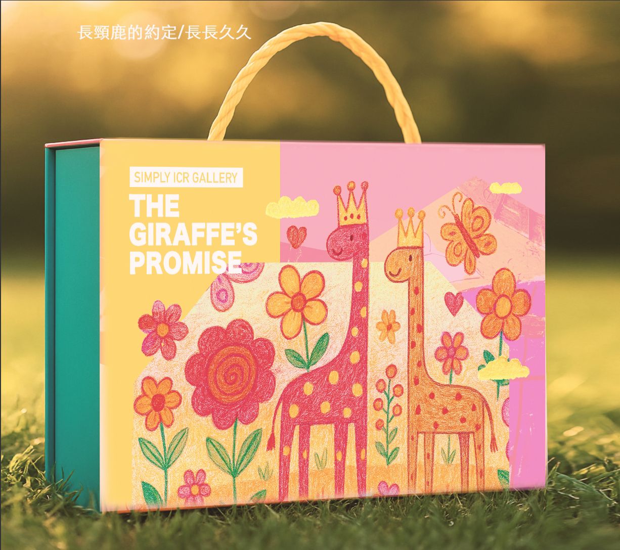 【9月新品】09/01陸續出貨 長頸鹿的約定-多穀物捲捲酥巧克力杏仁捲禮盒