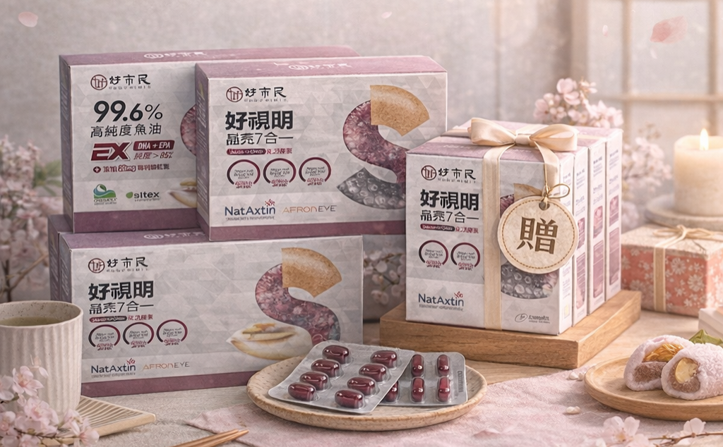 蝦紅素魚油·葉黃素