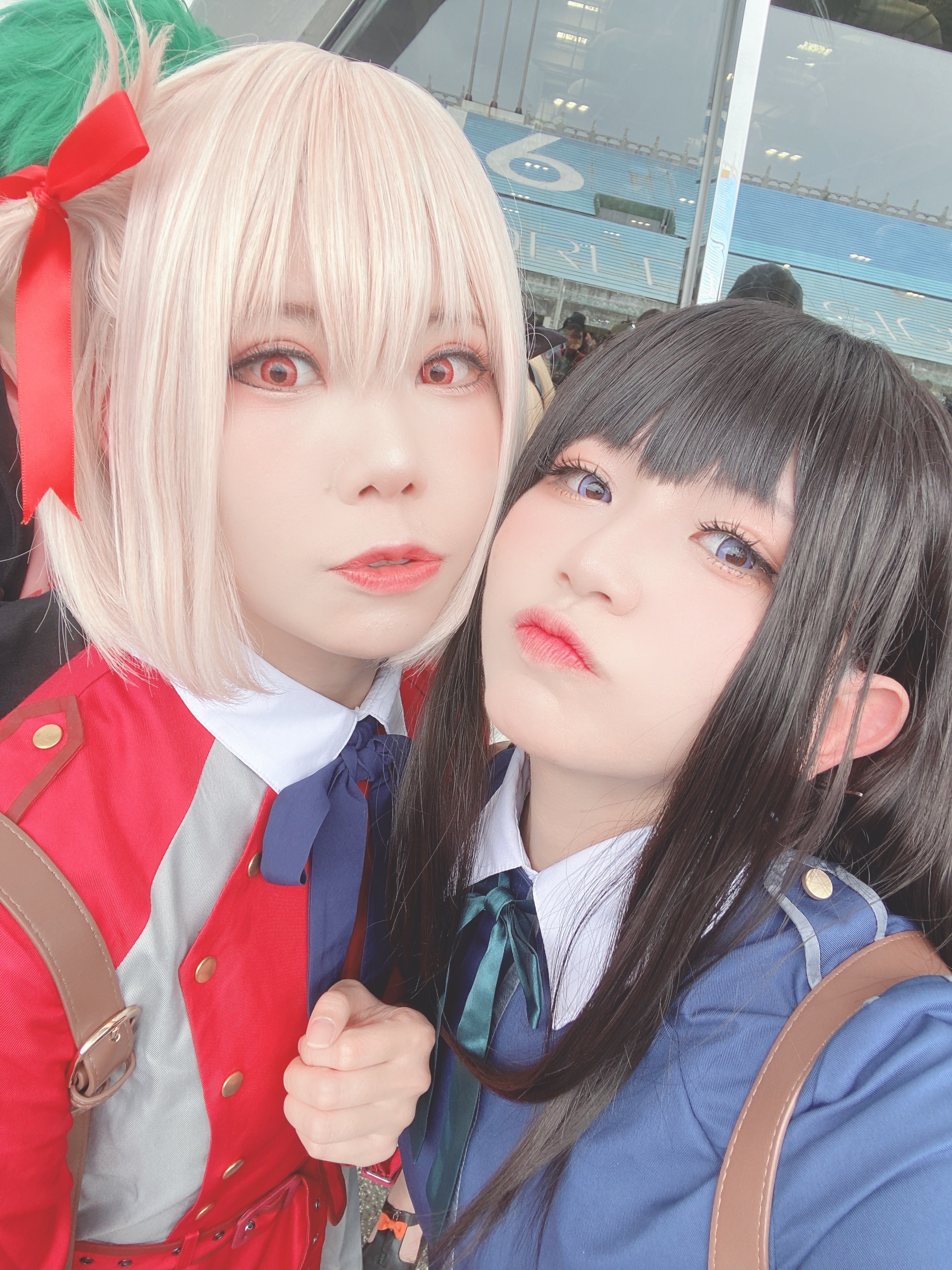 玄璃＆淺淺 莉可麗絲雙人拍