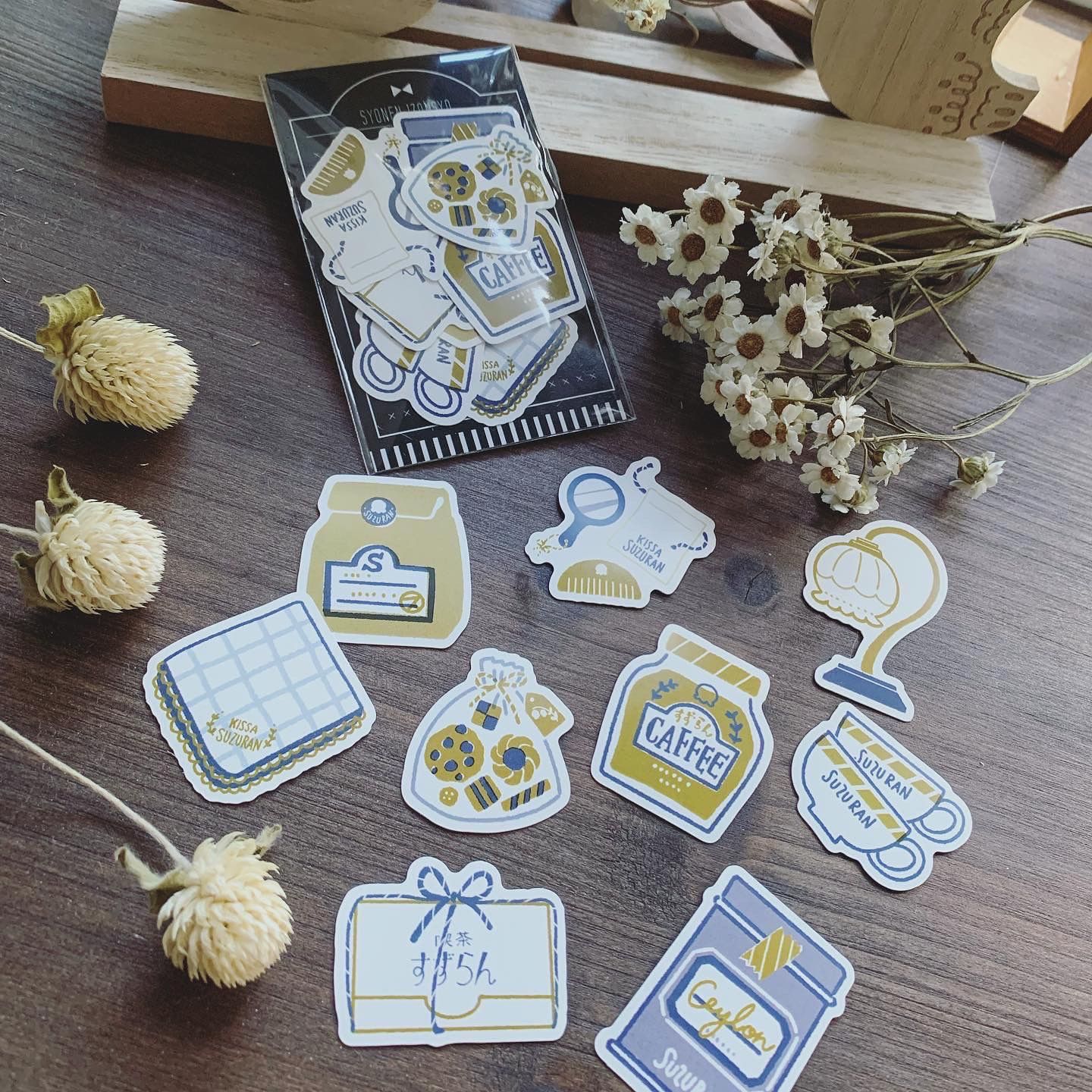 喫茶鈴蘭貼紙包