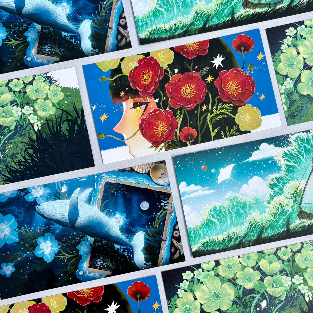 微光的旅行者 明信片套組