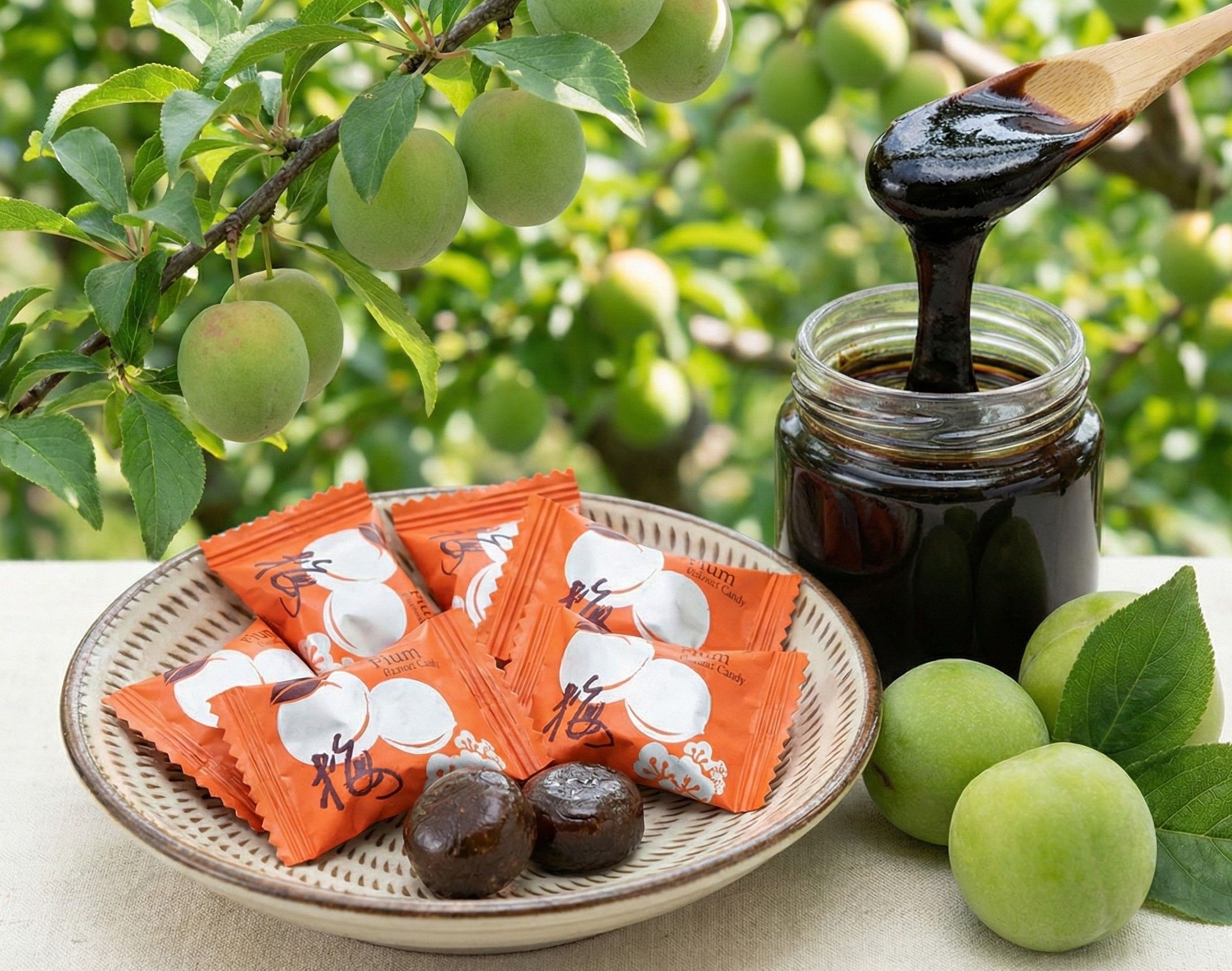 水里樑記梅舖 ~ 梅精糖（硬糖） / N01 / N05