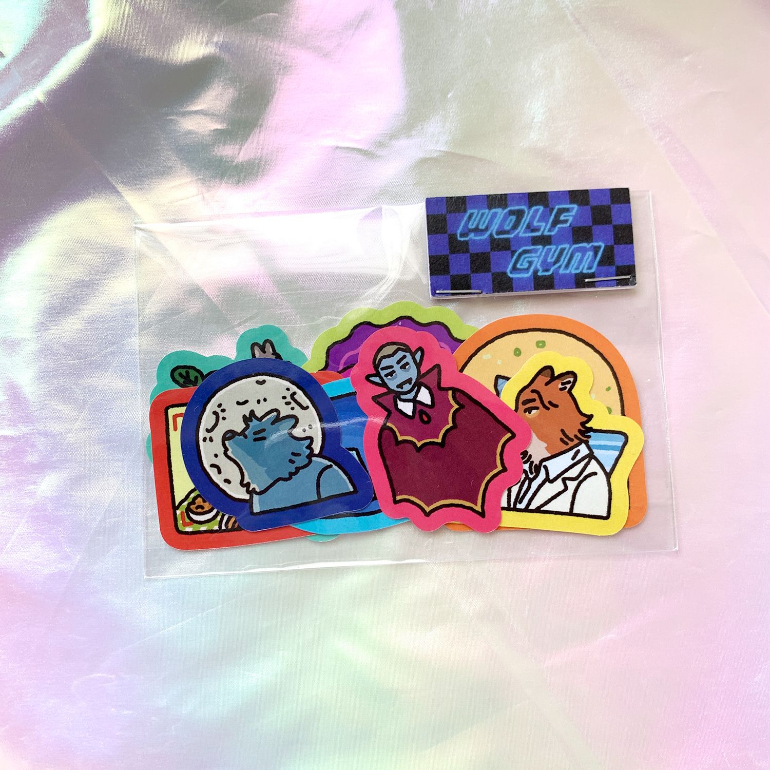狼人健身房貼紙包 第二彈