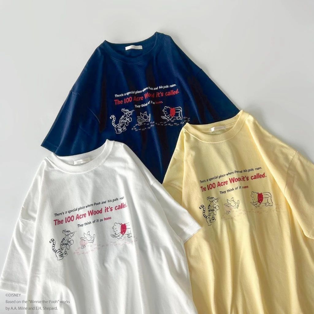 ehka sopo小熊維尼好友 日本限定聯名日常上衣（AA3011）