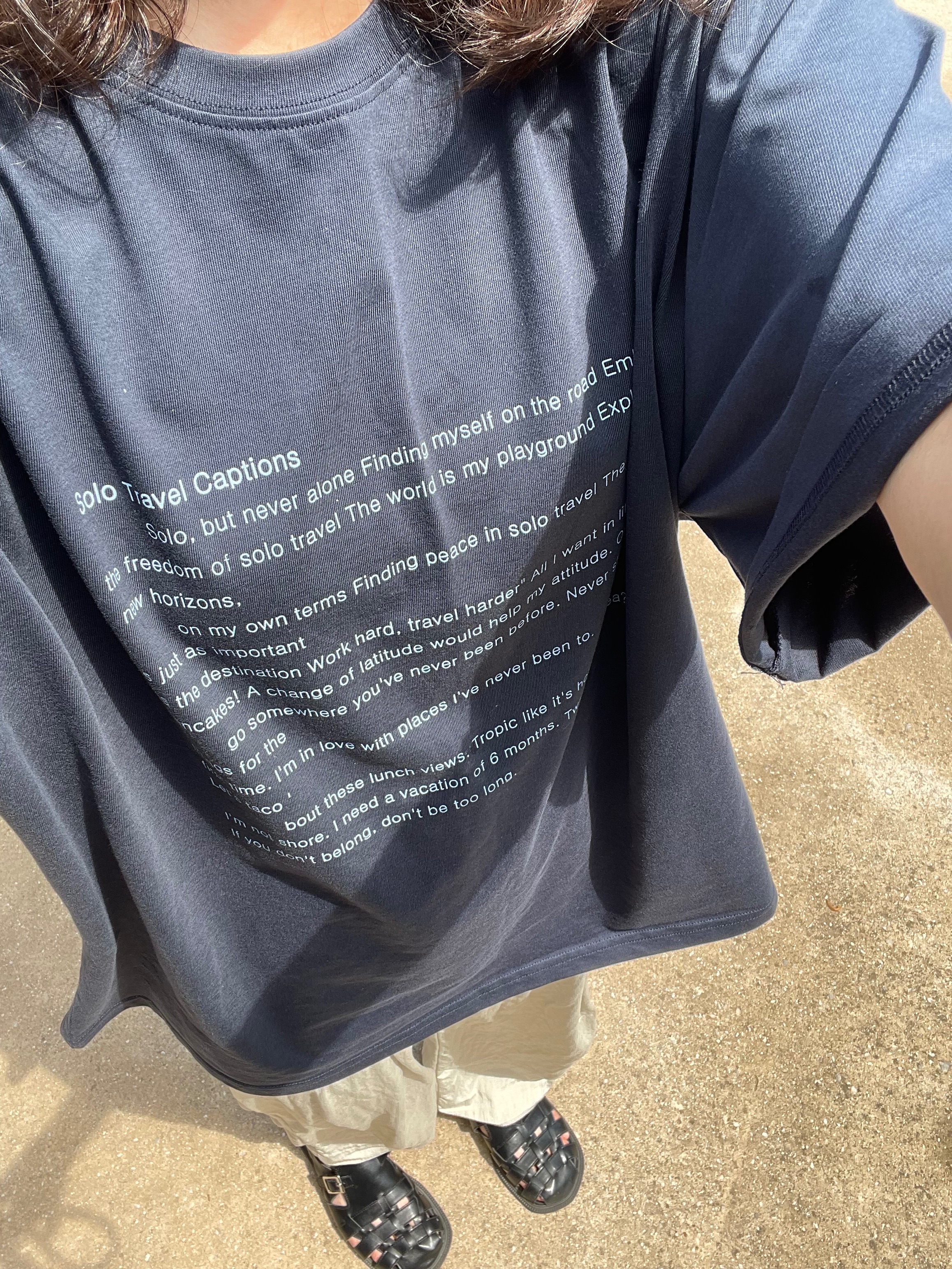 ‼️特價 獨旅踢 Solo Tee
