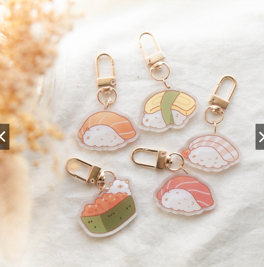 ⌇ 壽司羊駝吊飾🍣🦙 ⌇