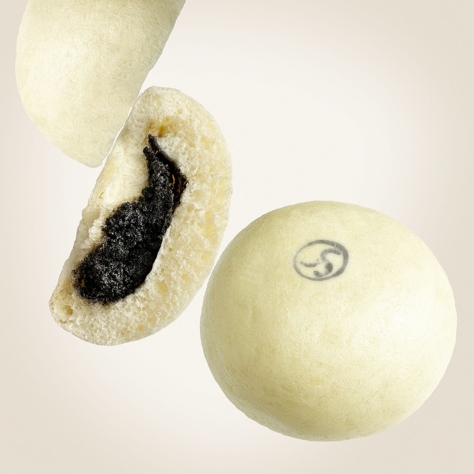 黑金芝麻包3入