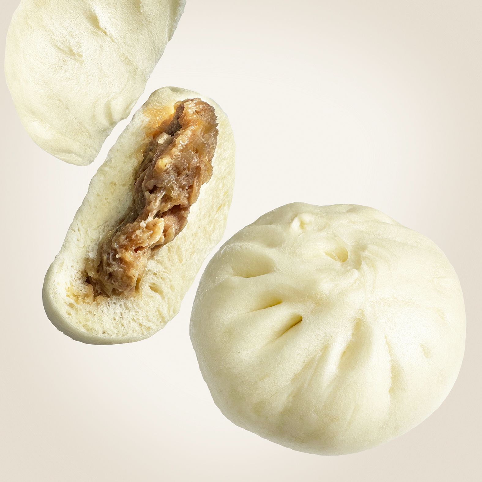 招牌原味肉包3入
