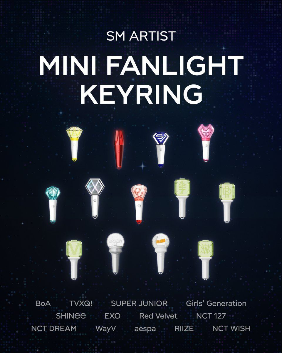 SM 官方小手燈 磁吸手機支架