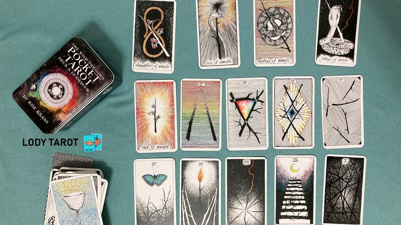 【樂蒂塔羅舖】11野性未知塔羅錫盒口袋版The Wild Unknown Pocket Tarot