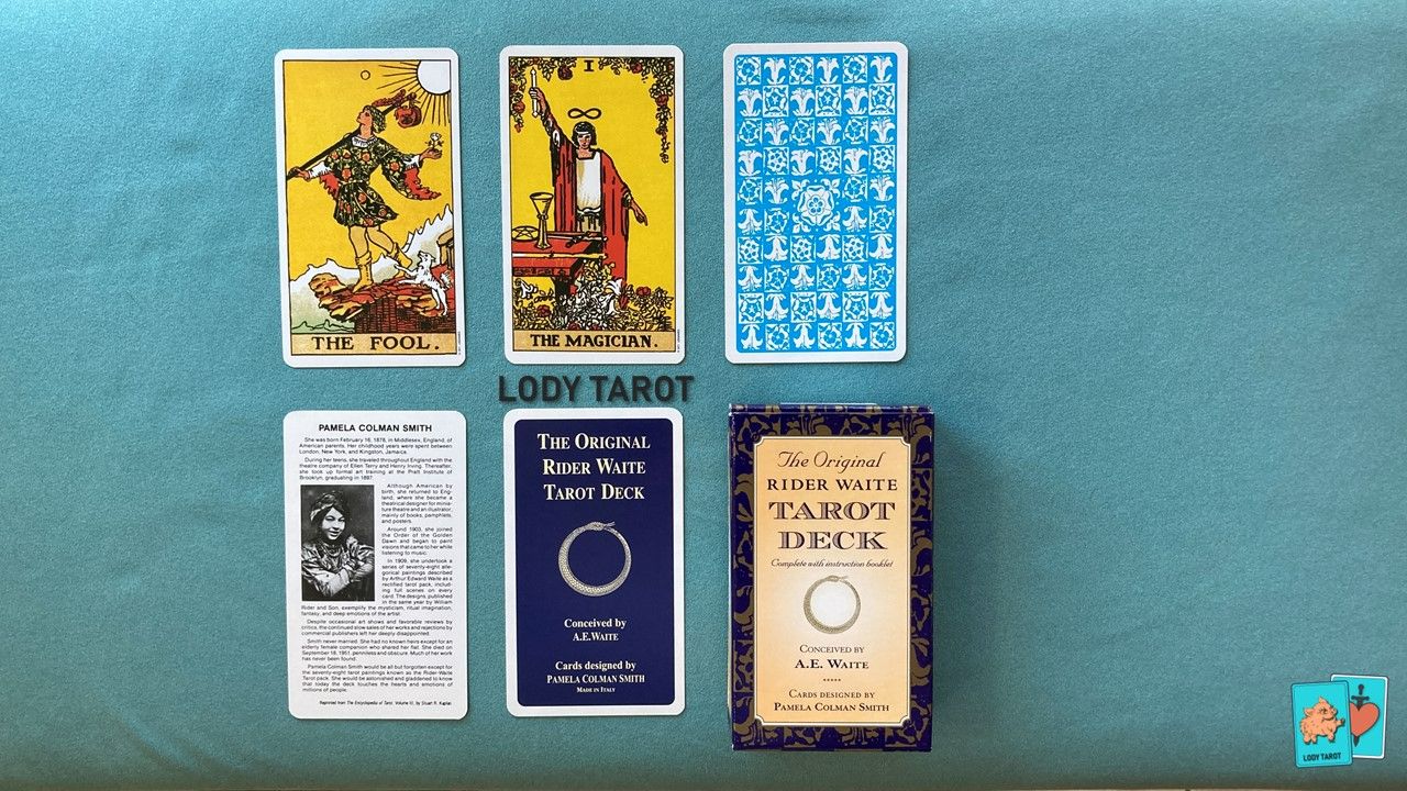 【樂蒂塔羅舖】20古典原始版偉特塔羅The Original Rider Waite Tarot Deck