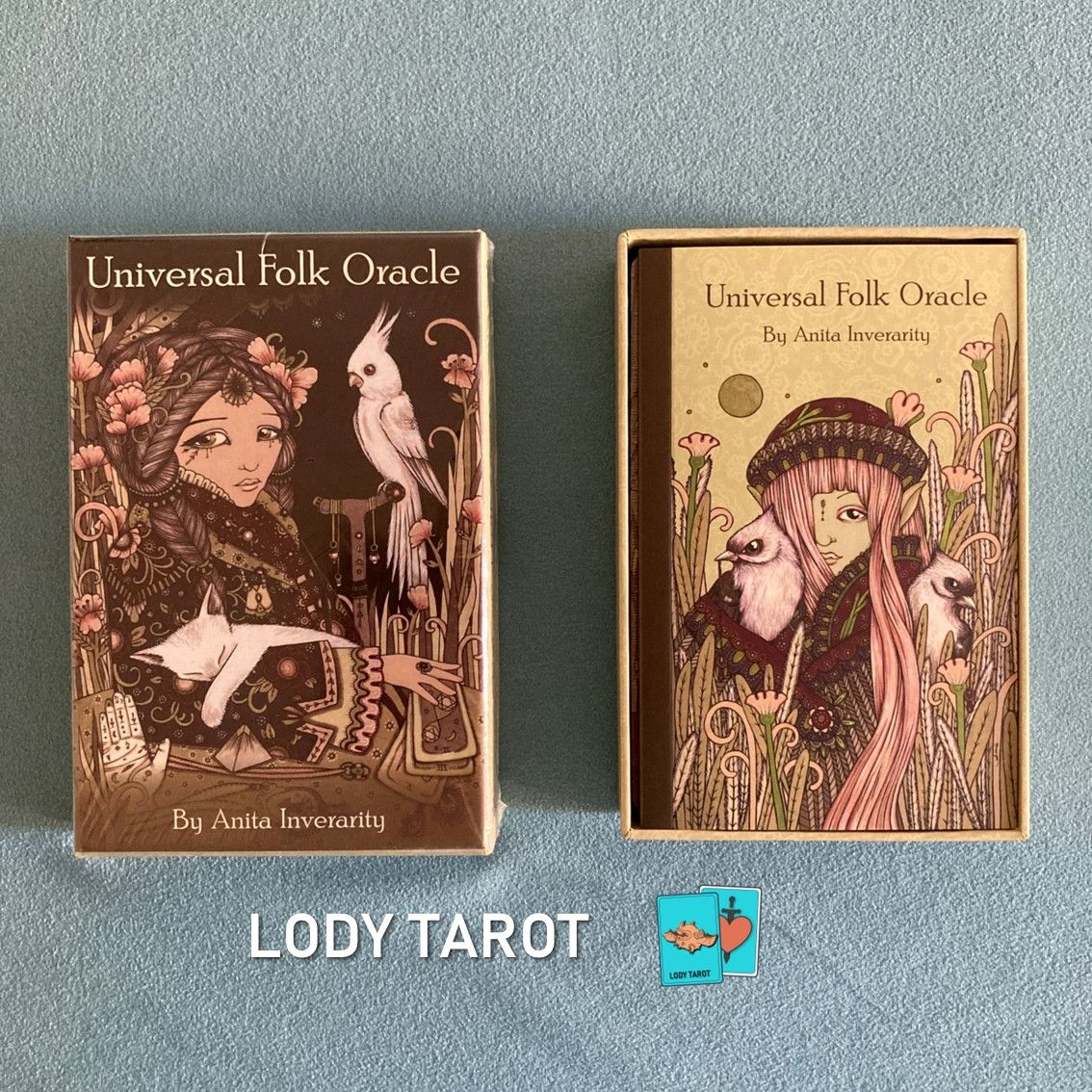 【樂蒂塔羅舖】40普世風情神諭卡 通用民俗神諭卡Universal Folk Oracle