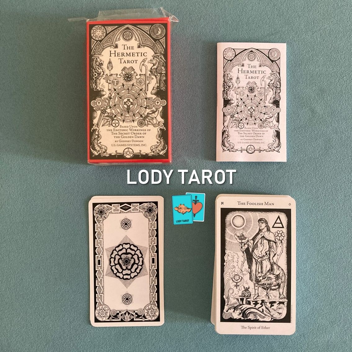 【樂蒂塔羅舖】39煉金術塔羅 密教塔羅（義大利製造）Hermetic Tarot Deck