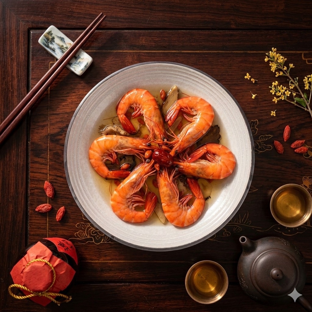 限量＊紹興醉草蝦（6尾）