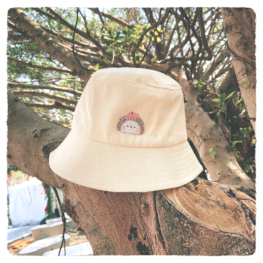 小糯米Little Normi ｜刺繡漁夫帽 ꒰ 2款 x 3色 ꒱