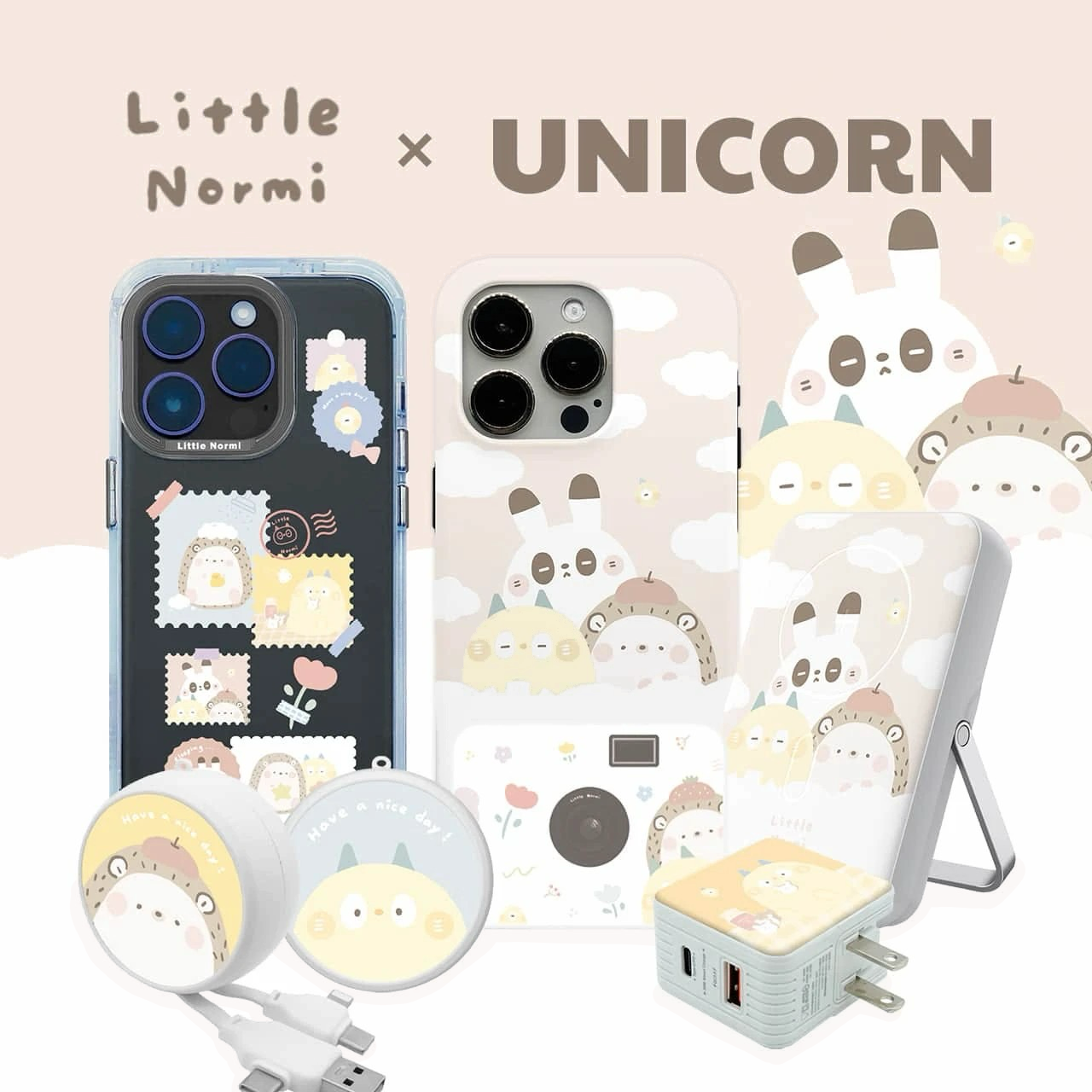 小糯米Little Normi ｜☁️ unicorn聯名商品