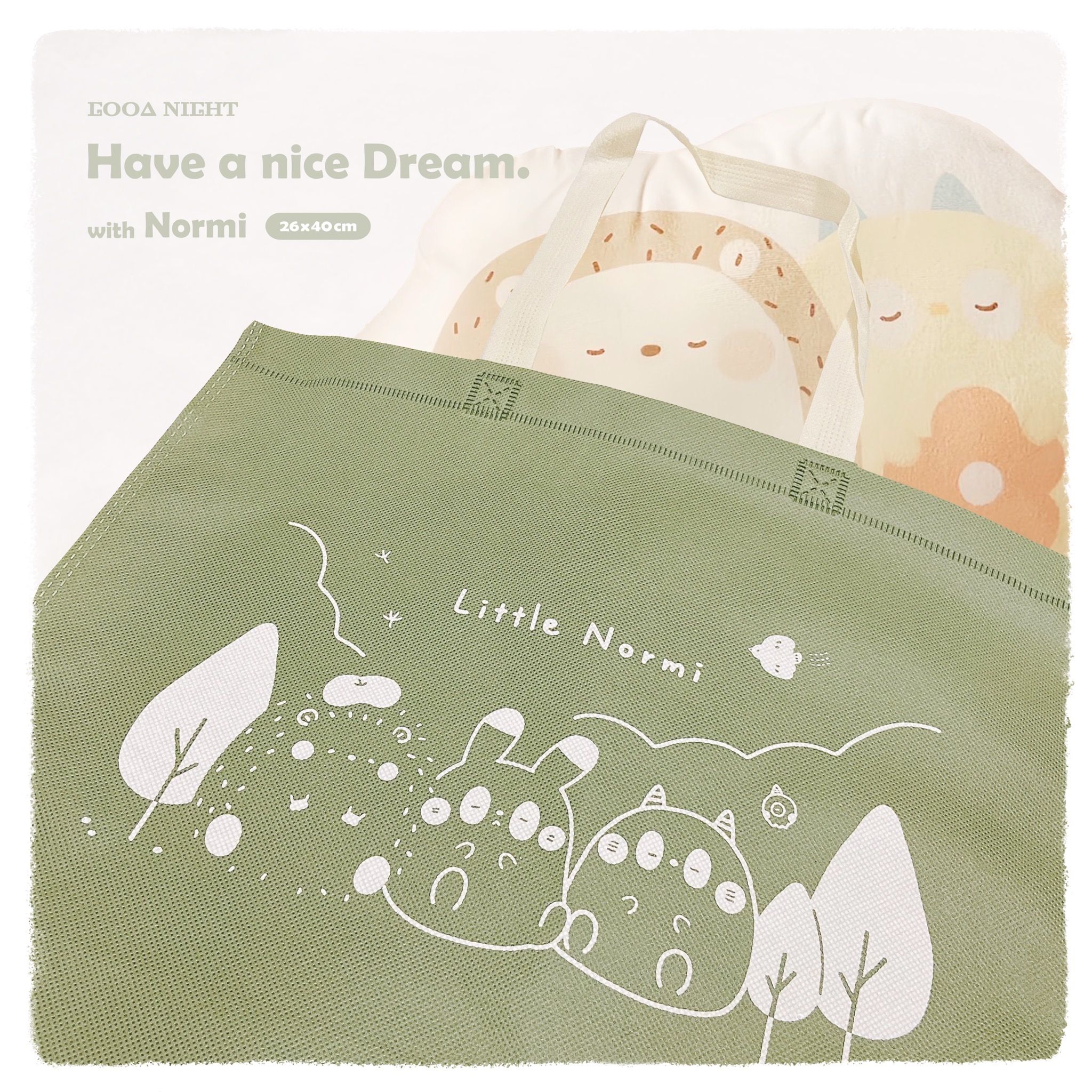 小糯米Little Normi ｜☁️雲朵抱枕 ꒰ 2款 ꒱
