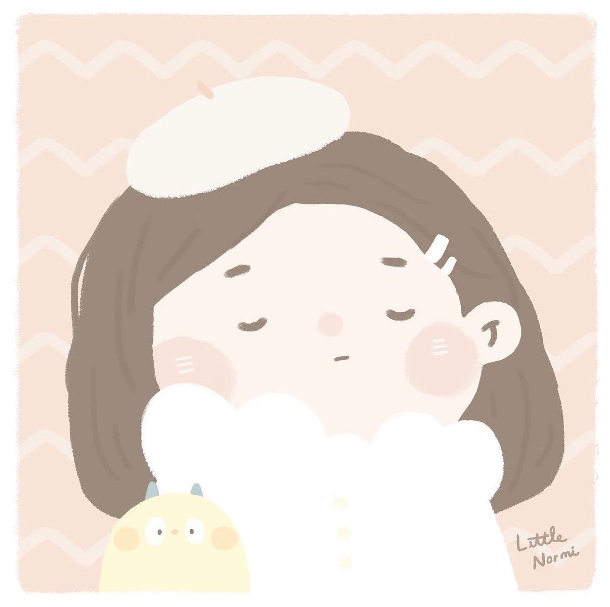 小糯米Little Normi ｜小糯米似顏繪 （ 請先私訊再下單!! ）