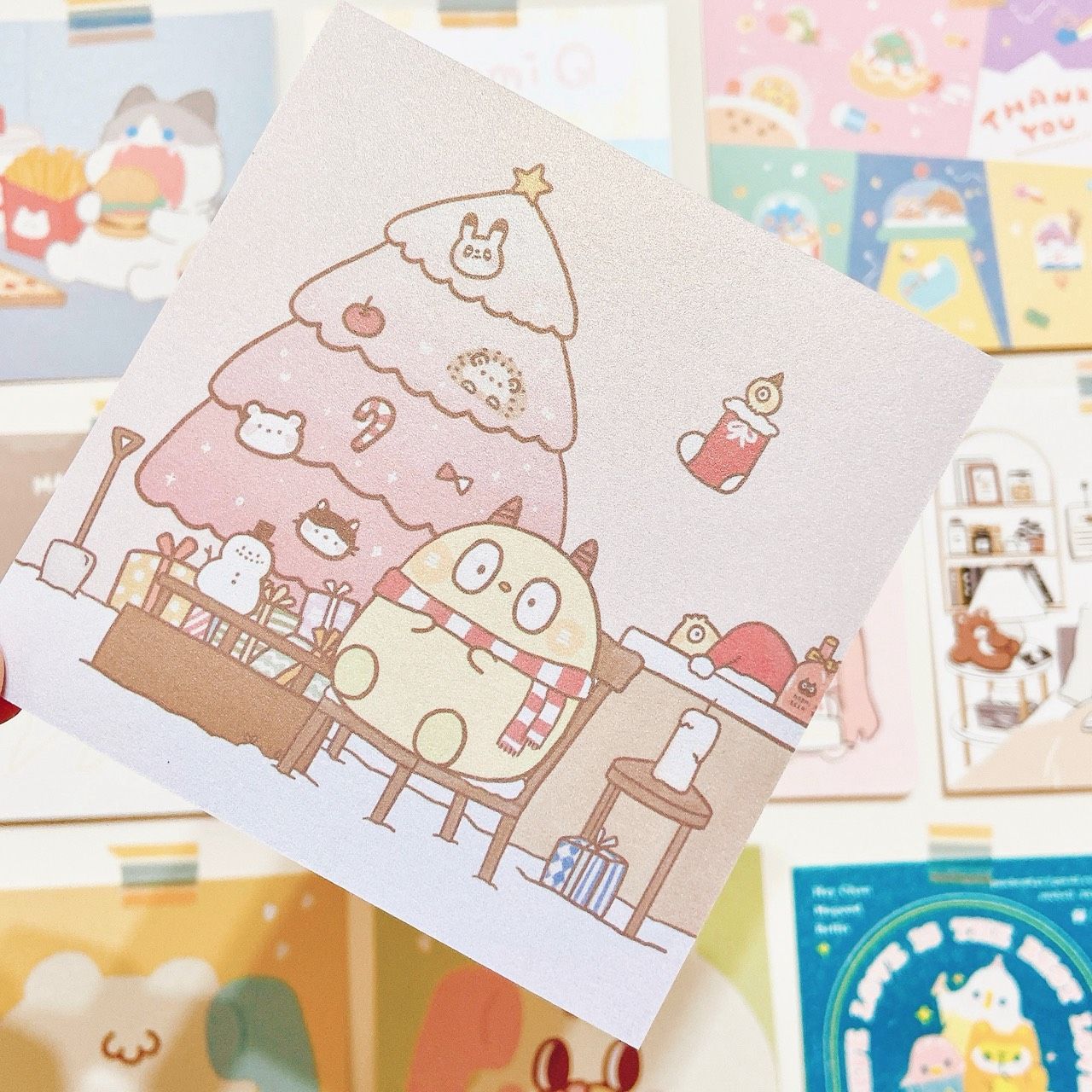 小糯米Little Normi ｜ 明信片 ꒰ 方形 ꒱