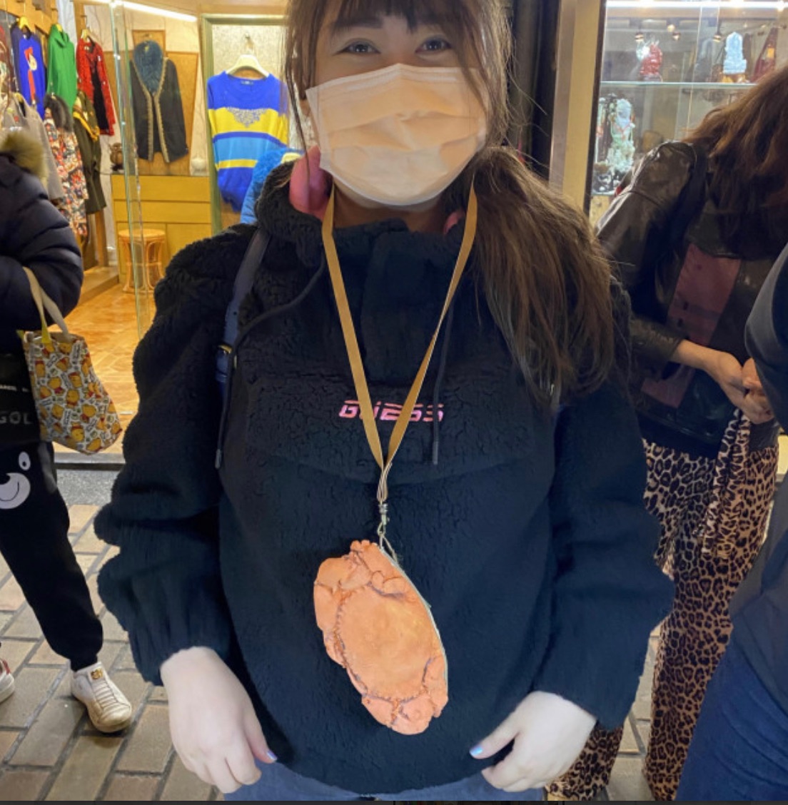 大螃蟹橡膠零錢包