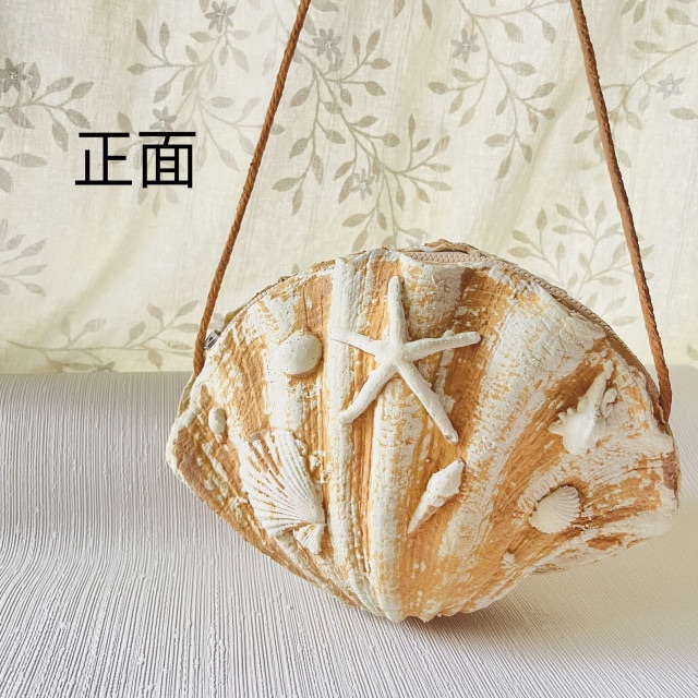 Ｌ大貝殼斜背包－可放手機.長夾（點擊另有照片）