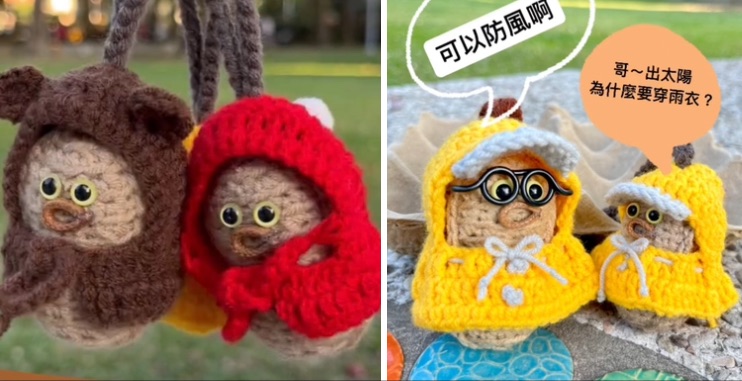 【單買配件】小熊披風、紅色毛球斗篷、雨衣