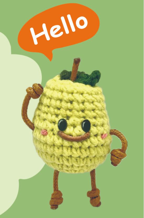 M號小九梨-手腳有鐵色可固定彎曲（優惠至2025.12.31）