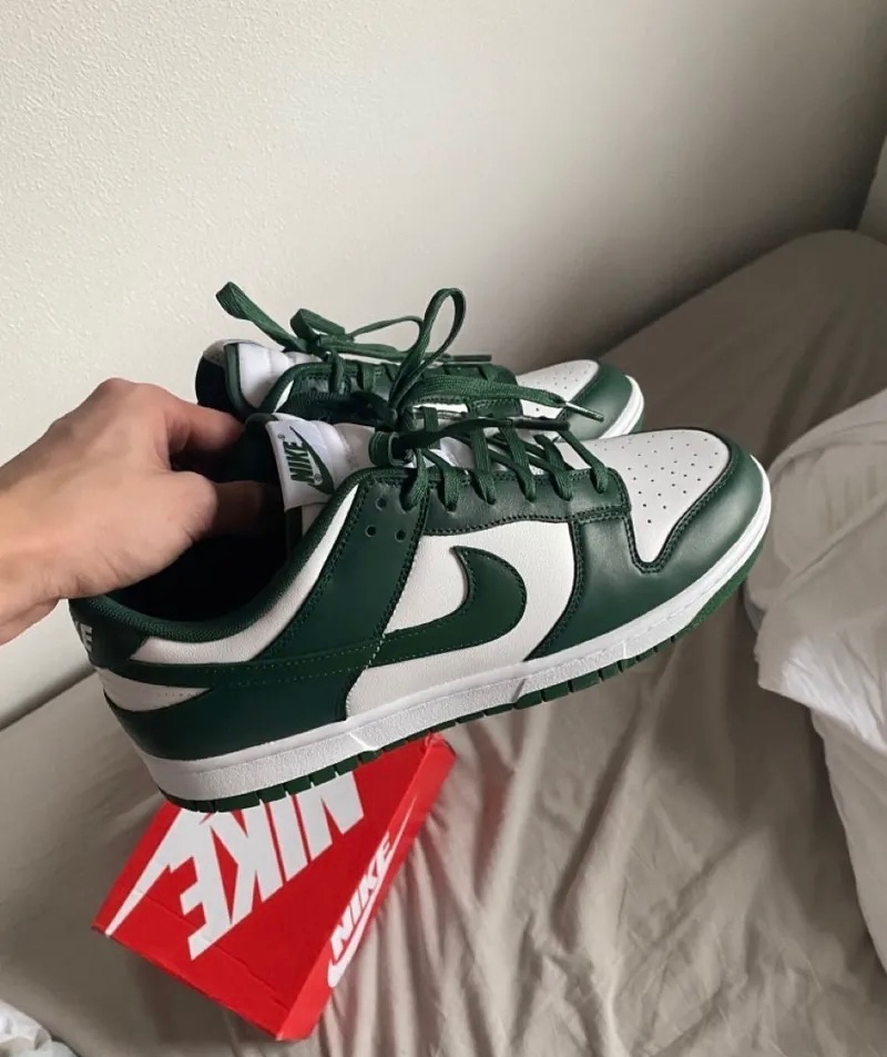 | 預購5個工作天｜Nike Dunk Low Retro ＂Varsity Green＂ （GS） 白綠