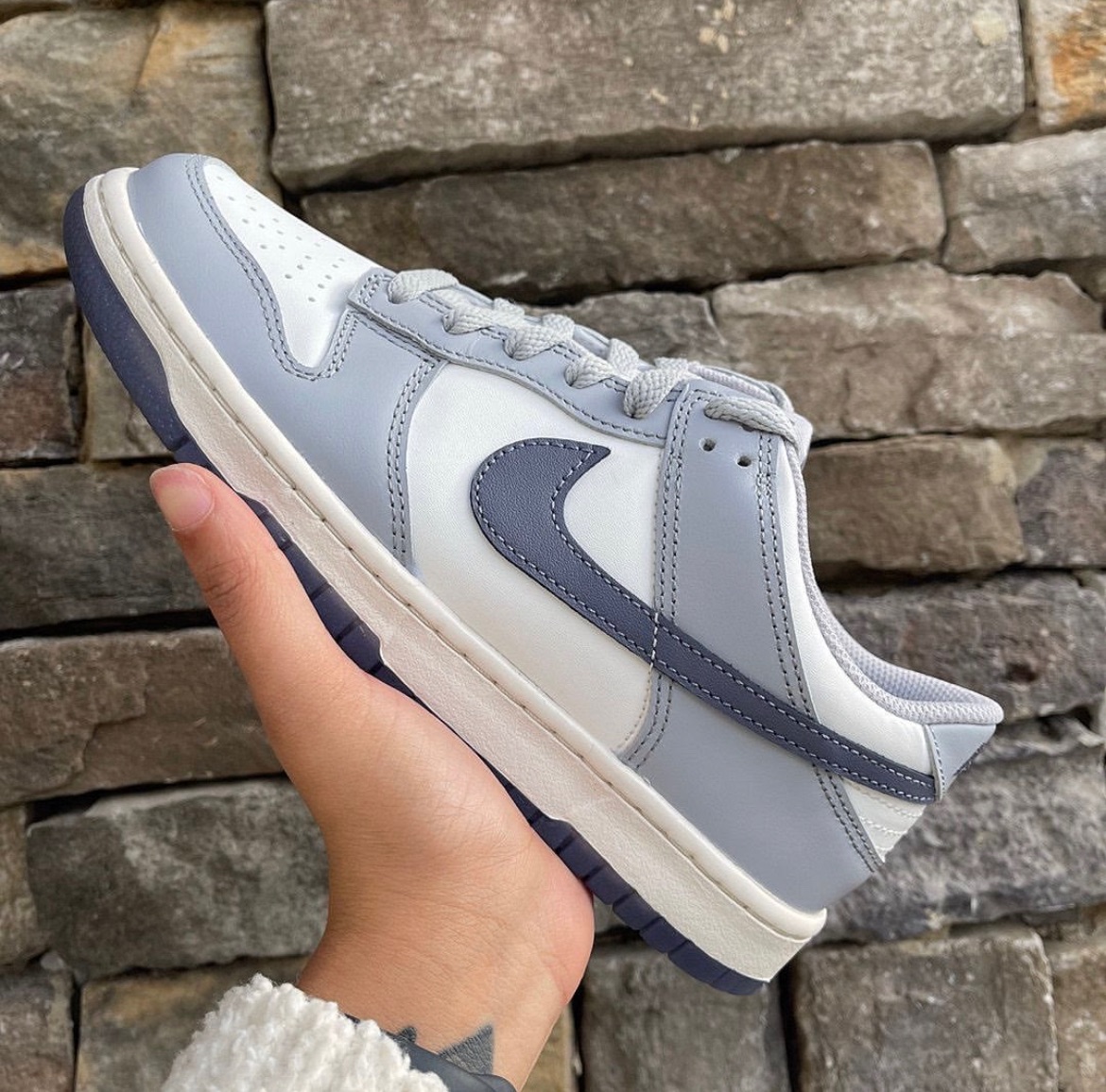 ｜預購14個工作天｜Nike dunk low GS 霧霾冷灰 大童款 內有尺寸建議