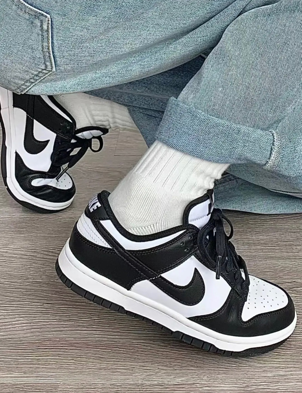 限量販售｜現貨｜Nike dunk low 熊貓 女款 內有簡述