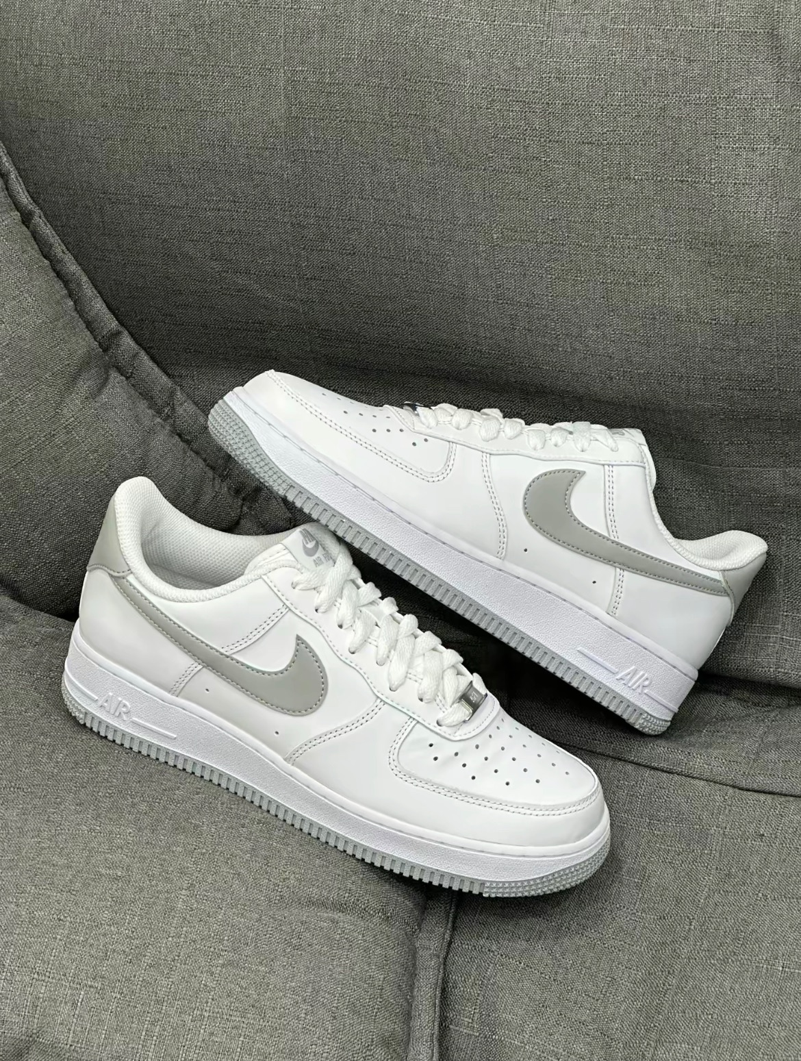 ｜7個工作天出貨｜Nike Air Force 1 純白冷灰 內有簡述