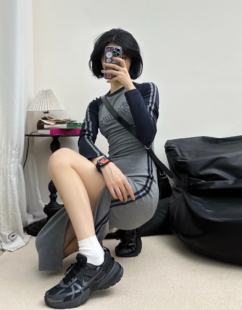 ｜預購5個工作天｜NIKE V2K 黑色 正黑色 Y2K風 女款