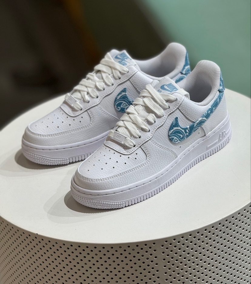| 預購7個工作天｜Nike Air Force 1Low ＂Paisley＂ 水藍變形蟲 女款