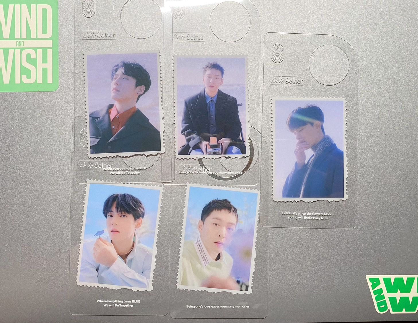 BTOB 正規三 透明書籤