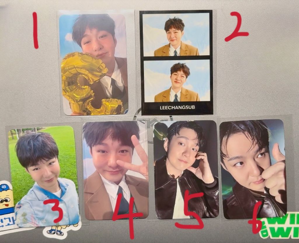 昌燮 ＜1991＞音放小卡 / 符咒小卡