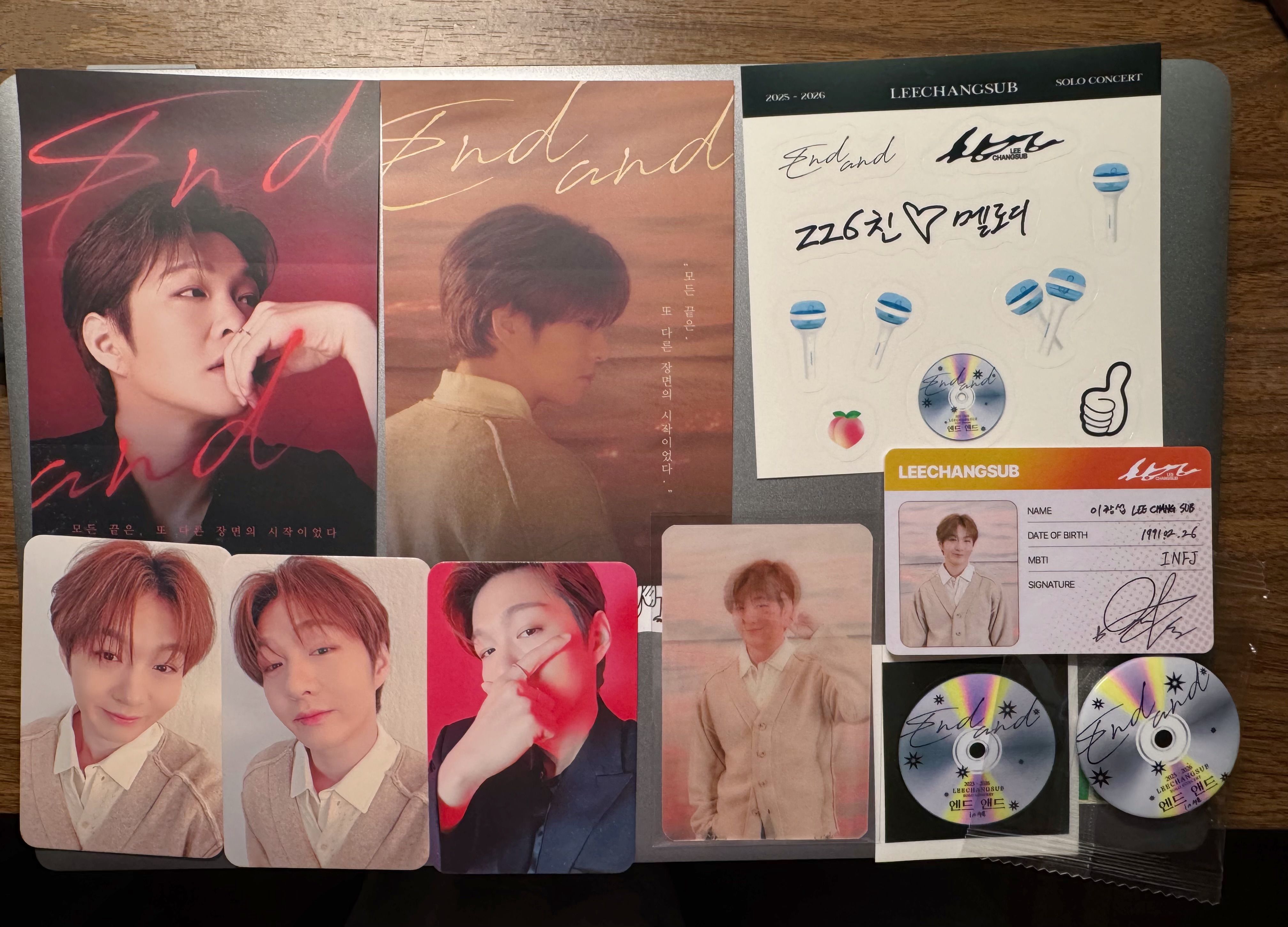 昌燮 首爾場會員禮 （基本套組+入場小卡）