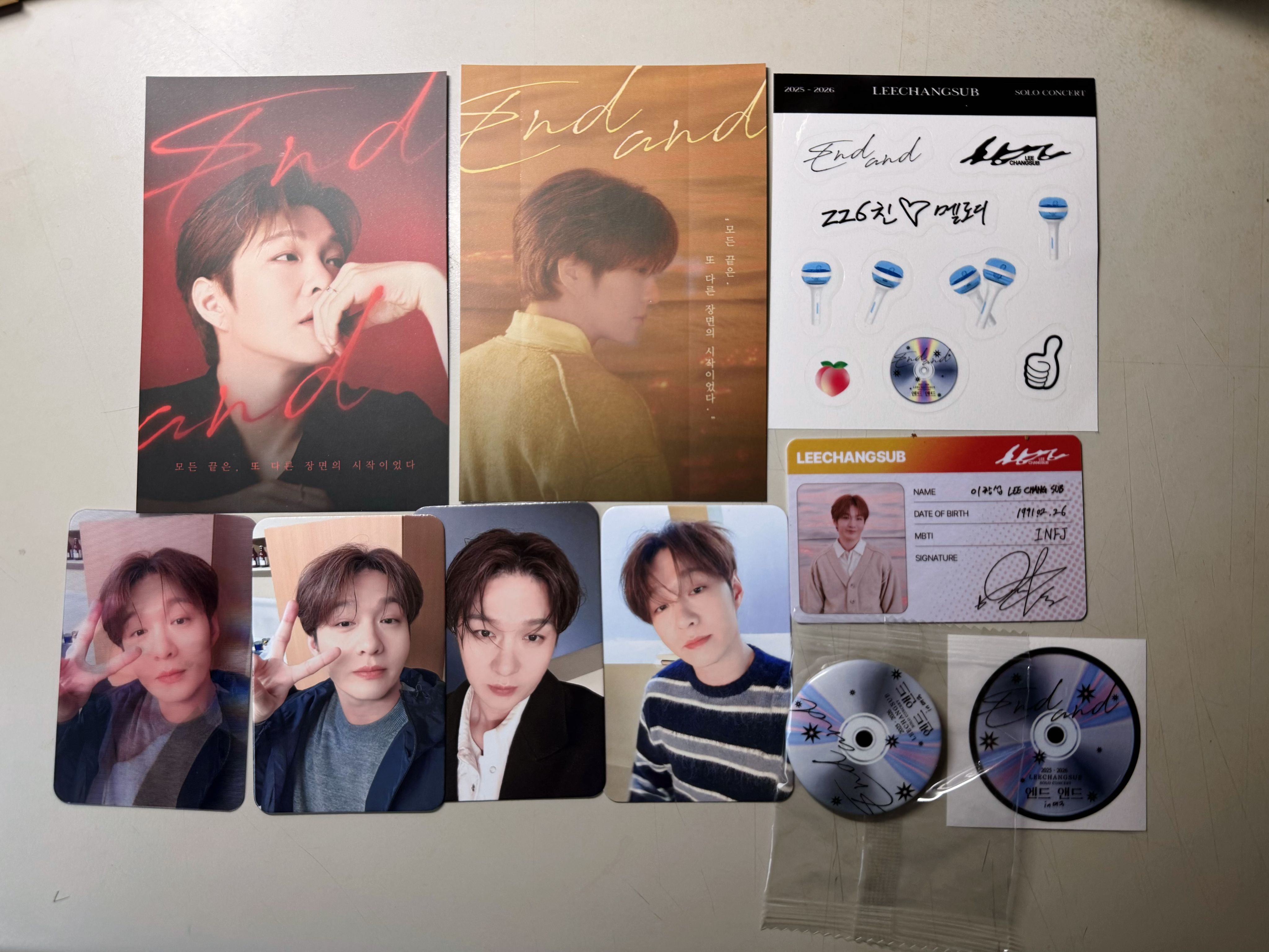 昌燮 大邱場會員禮 （基本套組+入場小卡擇一+大邱場特定鈔票）