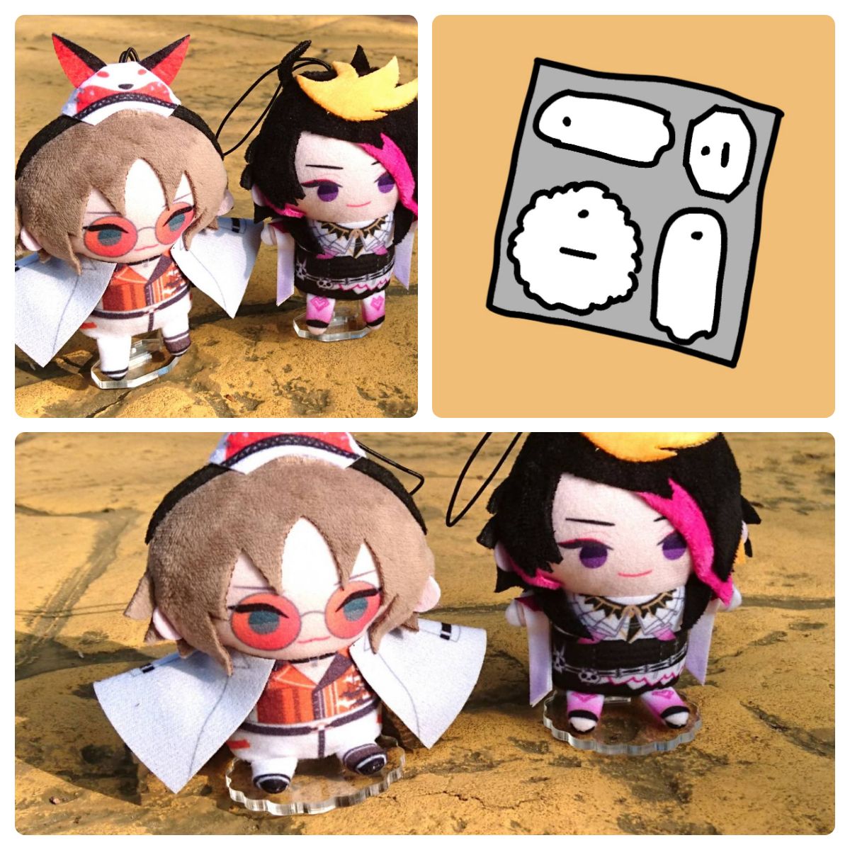 【非官方】指娃用支撐立牌「小套組」