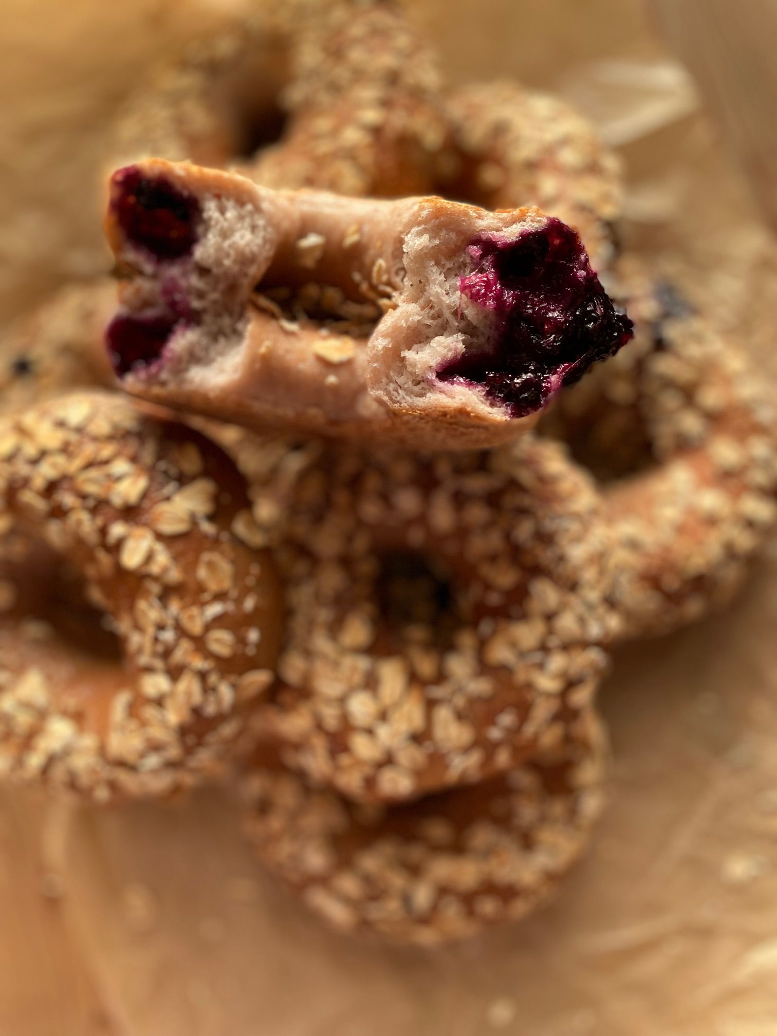 小農糙米貝果們｜無麩質｜全口味無油｜本土米穀麵包