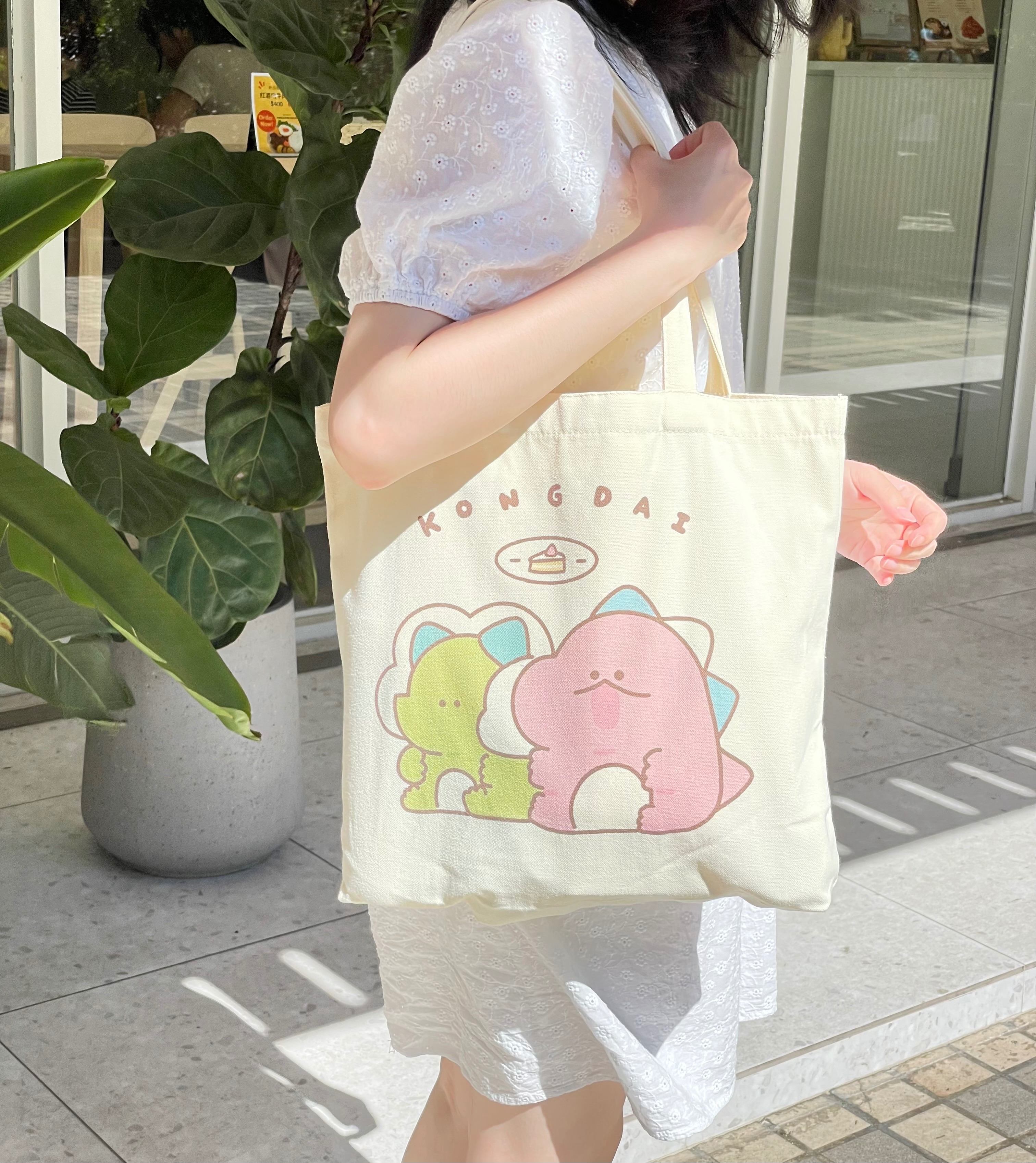 ✨品牌雙面帆布袋✨