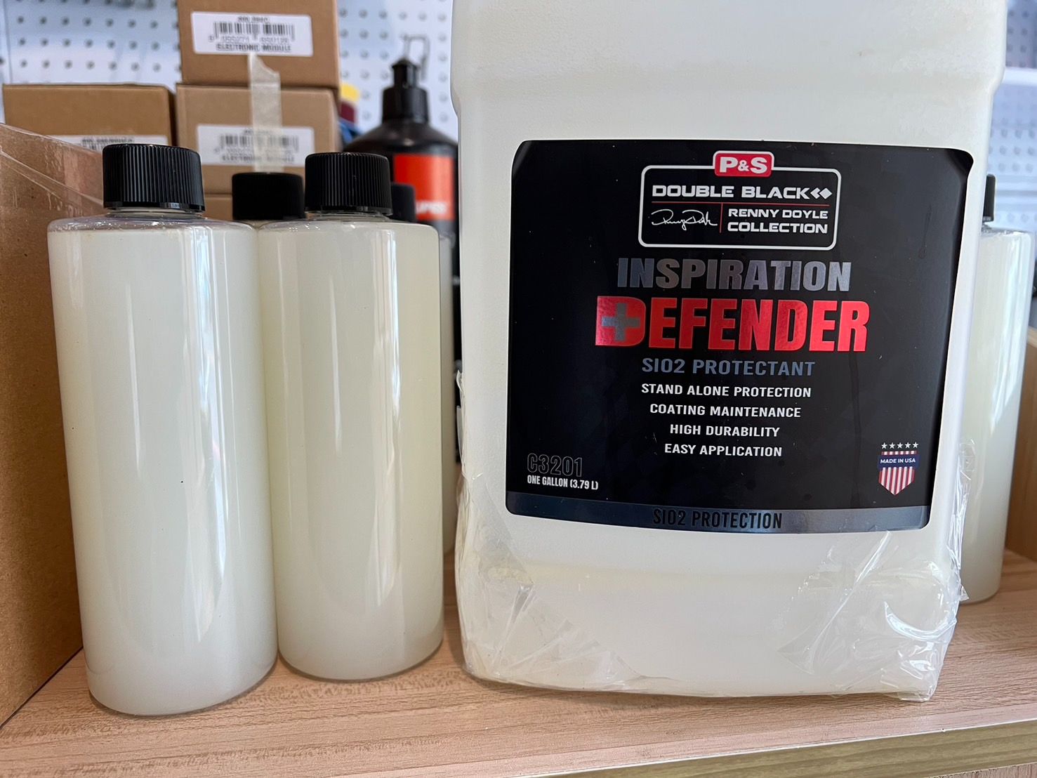 KJ P＆S DEFENDER SIO2 PROTECTANT 守護者 鍍膜維護劑 噴霧封體 350ML分裝