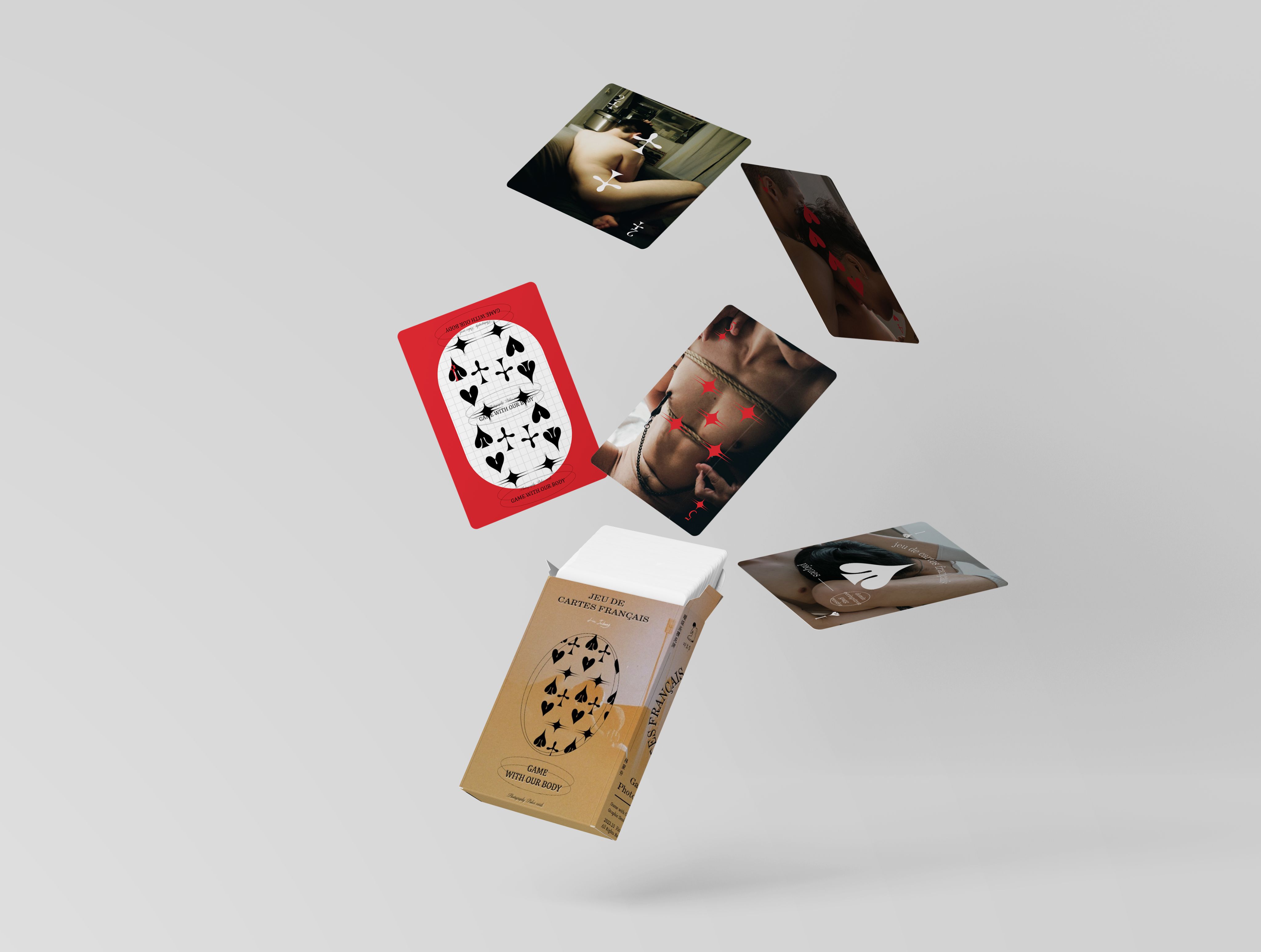 【曖昧系撲克牌】Game with Our Body Photography Poker Cards