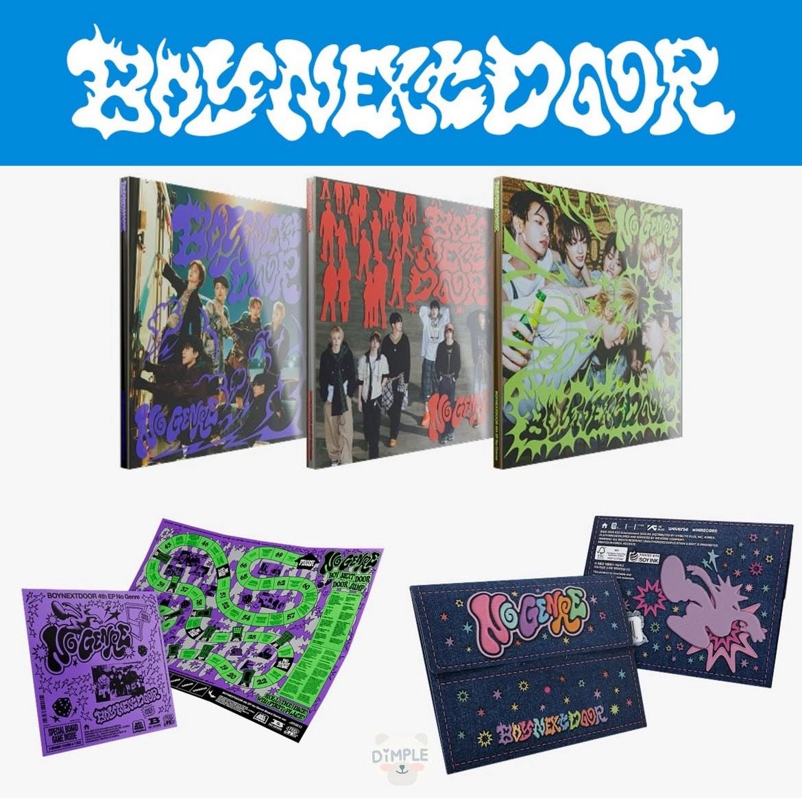 BOYNEXTDOOR 4th EP《No Genre》全新未拆專