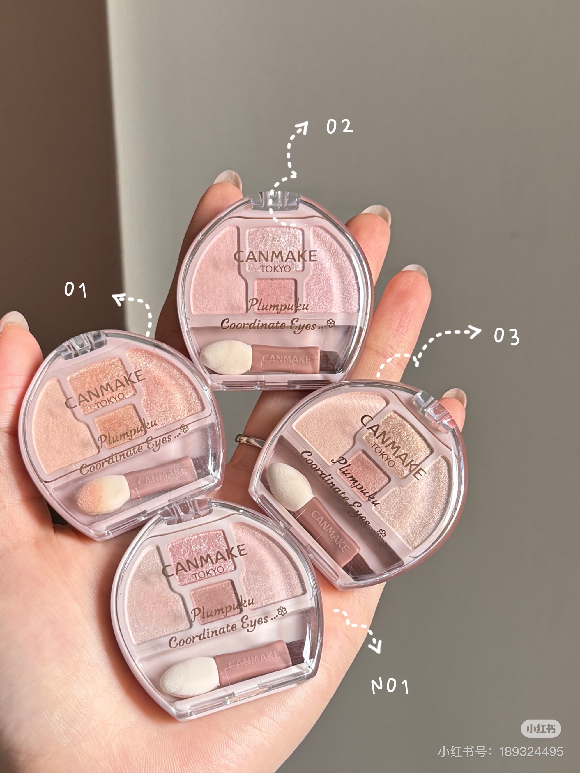 現貨！CANMAKE臥蠶盤（火到翻天）