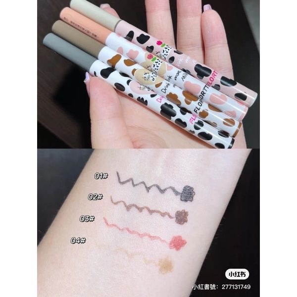 媽生臥蠶›花洛莉亞FLORTTE 臥蠶筆 眼線液筆🐄眼線液 哇塞 好細 卧蠶筆系列