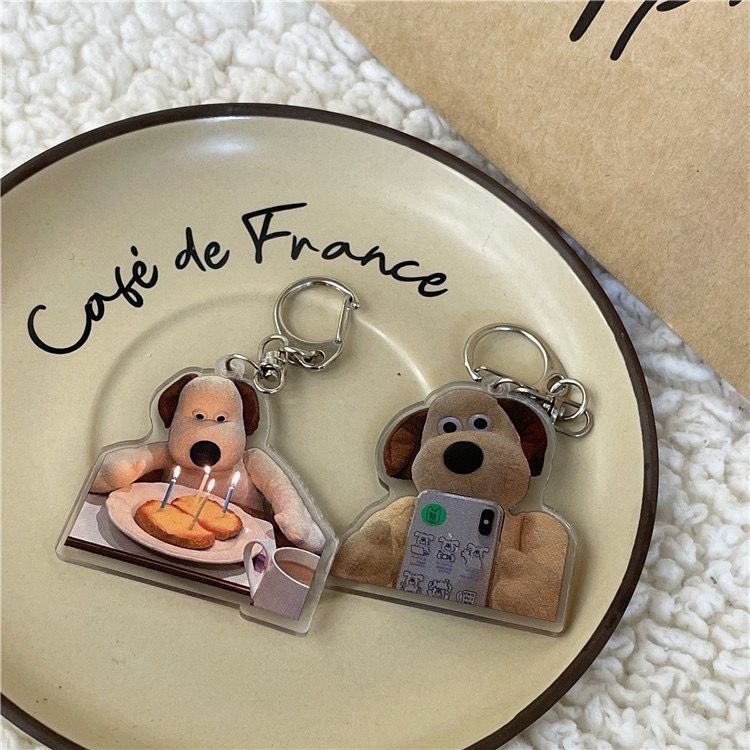 Wallace ＆ Gromit 掌門狗 鑰匙扣 掛件